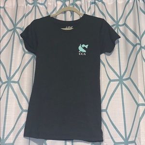 CCA charcoal gray t-shirt, women’s size S